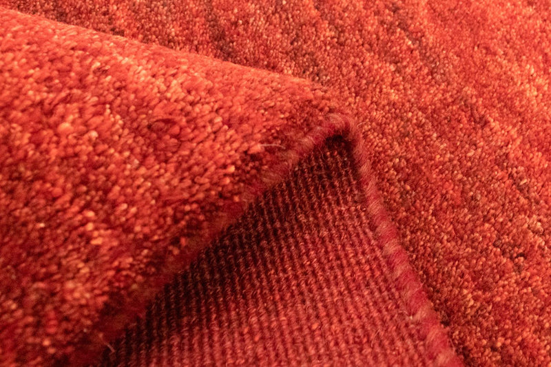 Dywan Gabbeh - perski - 123 x 74 cm - czerwony