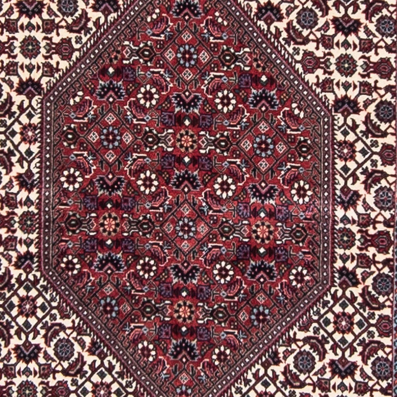 Biegacz Dywan perski - Bijar - 373 x 80 cm - wielokolorowy