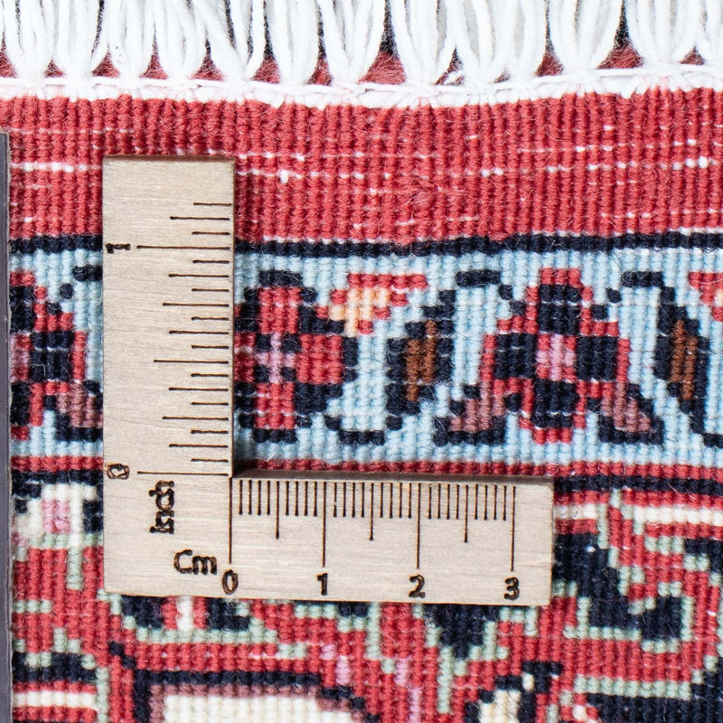 Biegacz Dywan perski - Bijar - 373 x 80 cm - wielokolorowy