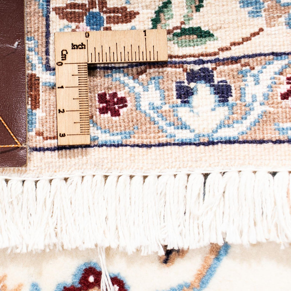 Dywan perski - Nain - Królewski - 199 x 128 cm - beżowy