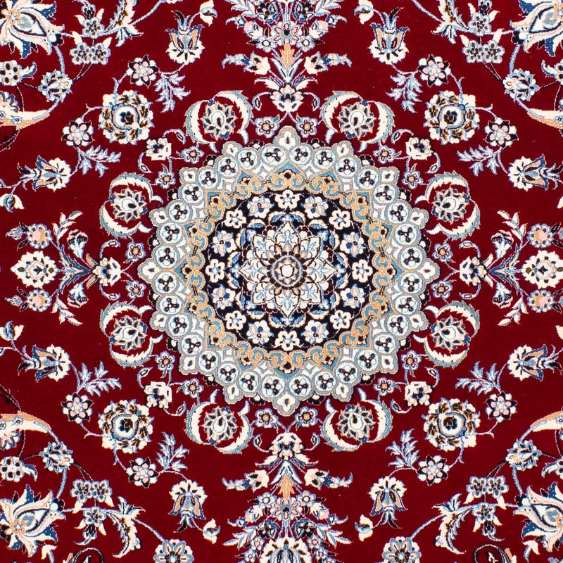 Dywan perski - Nain - Premium - 242 x 158 cm - ciemna czerwień