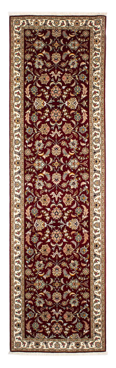 Biegacz Dywan perski - Tabriz - Królewski - 315 x 88 cm - ciemna czerwień