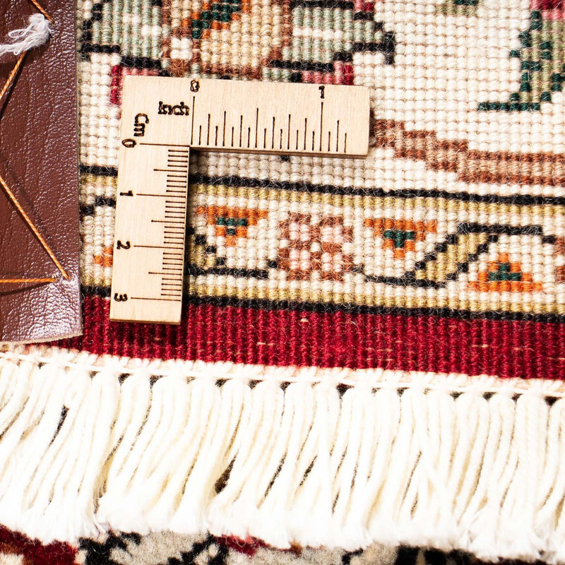 Biegacz Dywan perski - Tabriz - Królewski - 315 x 88 cm - ciemna czerwień