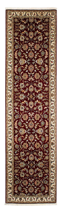 Biegacz Dywan perski - Tabriz - Królewski - 317 x 88 cm - ciemna czerwień