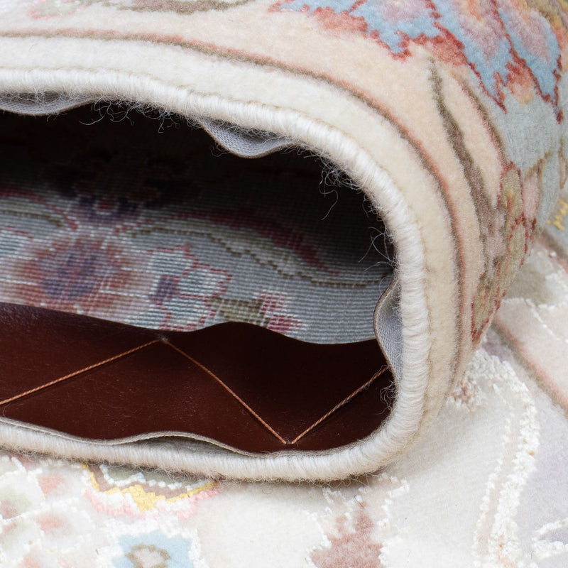 Biegacz Dywan perski - Tabriz - Królewski - 360 x 90 cm - beżowy