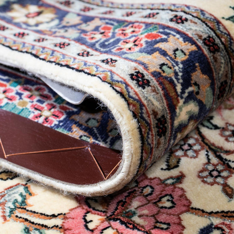 Biegacz Dywan perski - Ghom - 212 x 70 cm - beżowy