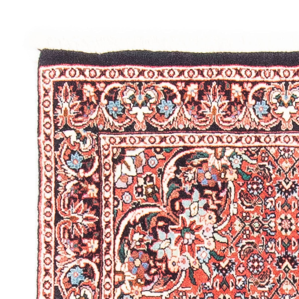 Dywan perski - Bijar - 142 x 67 cm - jasna czerwień