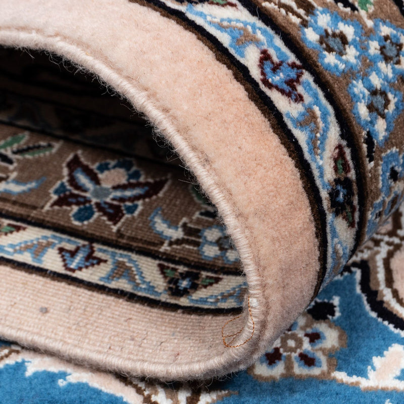 Dywan perski - Nain - Królewski - 348 x 245 cm - ciemnoniebieski