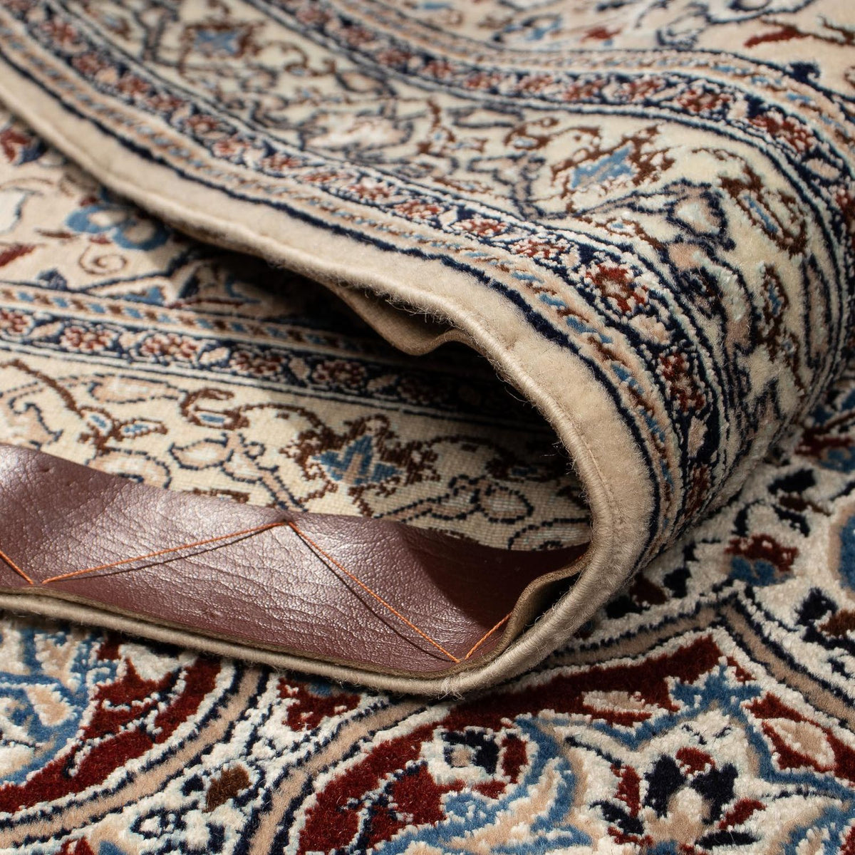 Dywan perski - Nain - Premium - 318 x 218 cm - beżowy