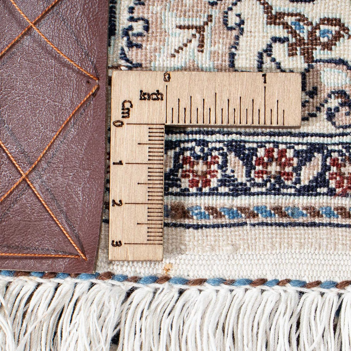 Dywan perski - Nain - Premium - 318 x 218 cm - beżowy