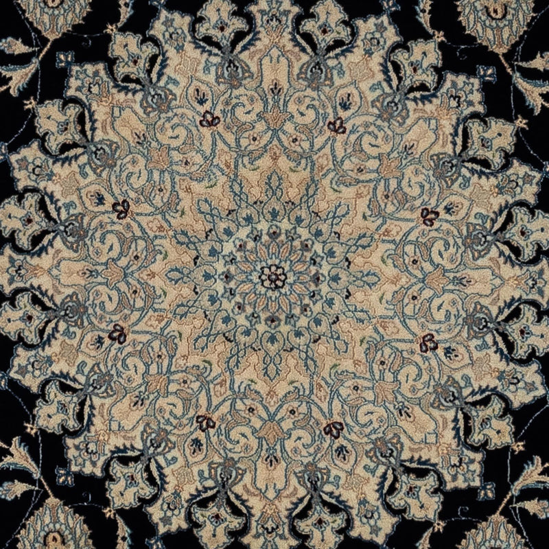 Dywan perski - Nain - Królewski - 344 x 250 cm - czarny