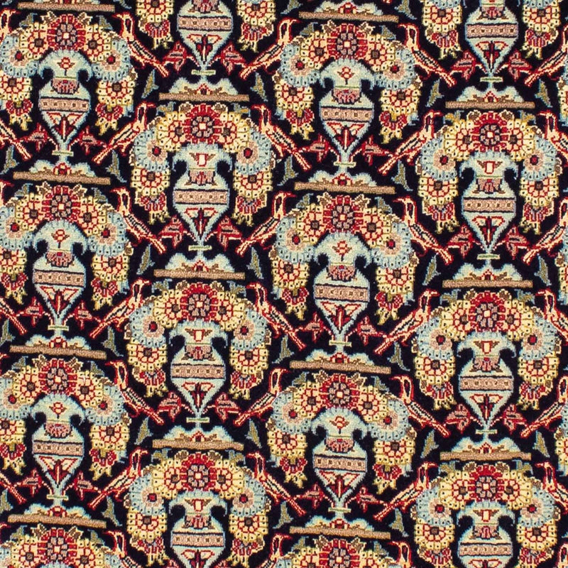 Dywan perski - Keshan - 223 x 145 cm - ciemnoniebieski