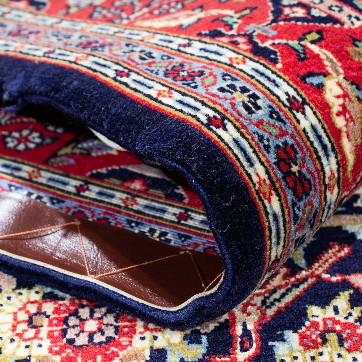 Dywan perski - Keshan - 223 x 145 cm - ciemnoniebieski