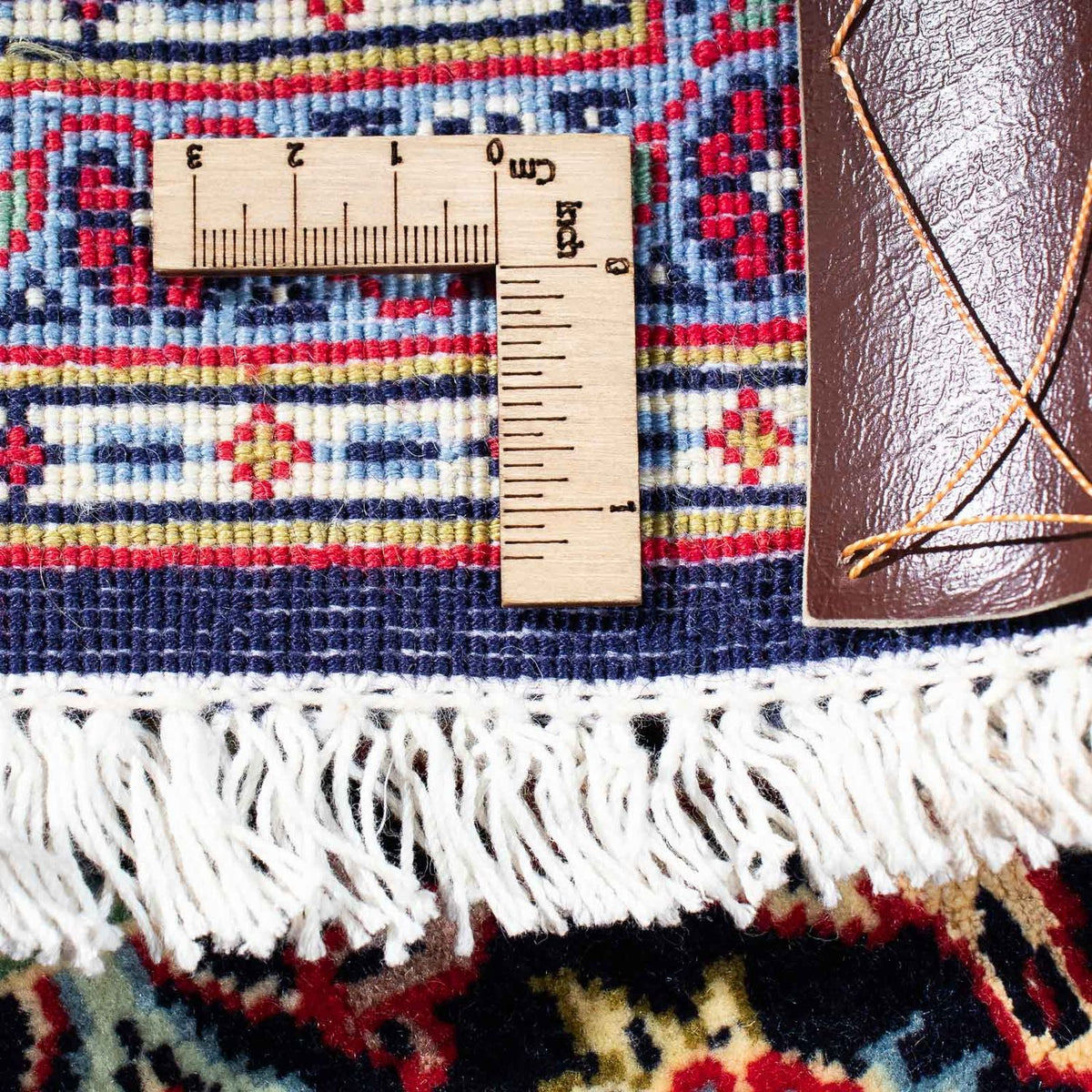 Dywan perski - Keshan - 223 x 145 cm - ciemnoniebieski