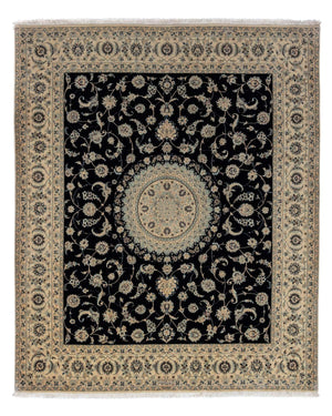Dywan perski - Nain - Królewski - 300 x 247 cm - czarny