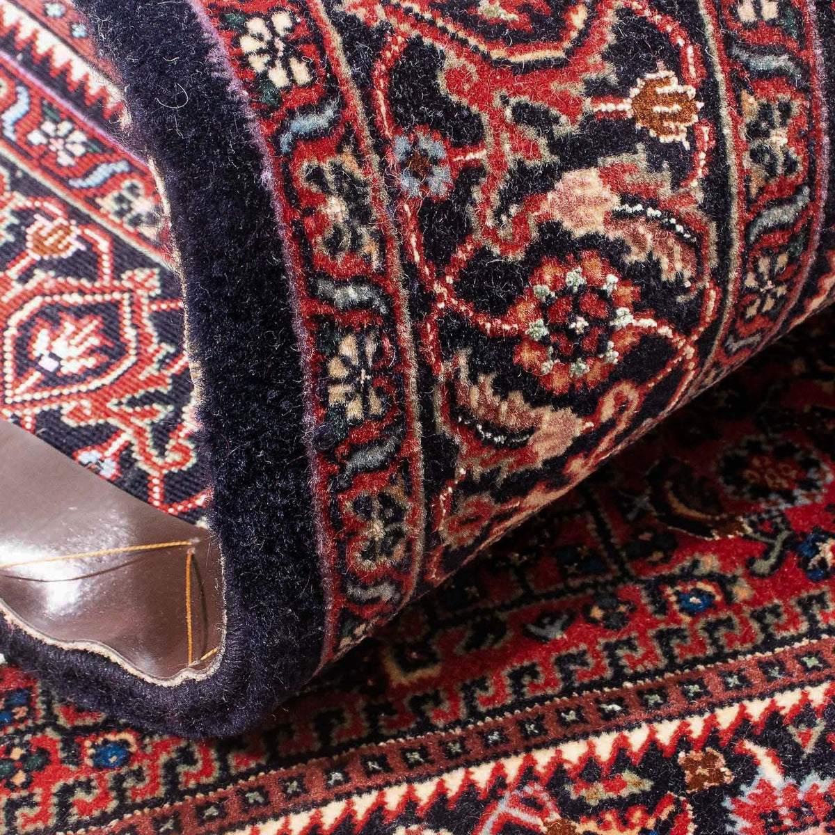 Dywan perski - Bijar - 148 x 81 cm - czerwony