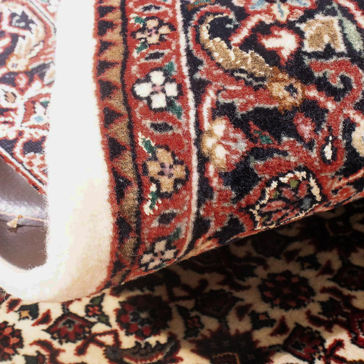 Dywan perski - Bijar - 141 x 90 cm - beżowy