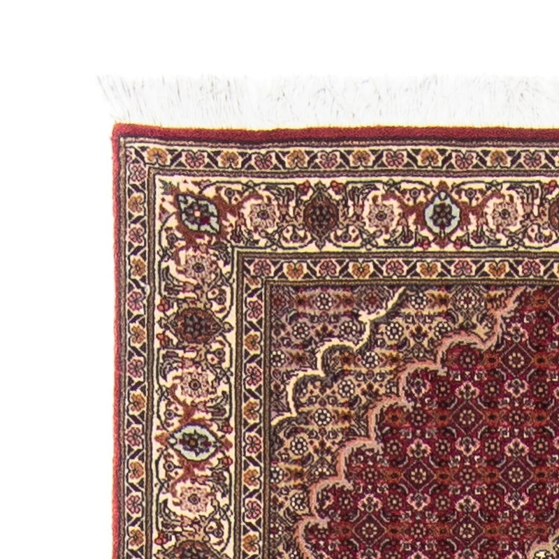 Biegacz Dywan perski - Tabriz - 351 x 83 cm - ciemna czerwień