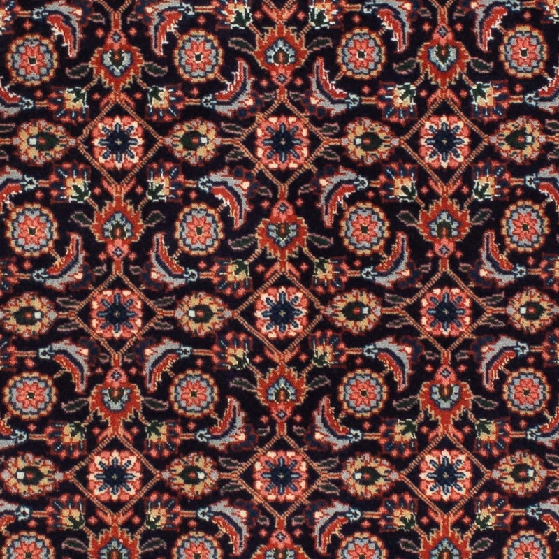 Biegacz Dywan perski - Tabriz - 210 x 75 cm - ciemnoniebieski