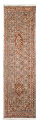 Biegacz Dywan perski - Tabriz - 302 x 85 cm - jasnobrązowy