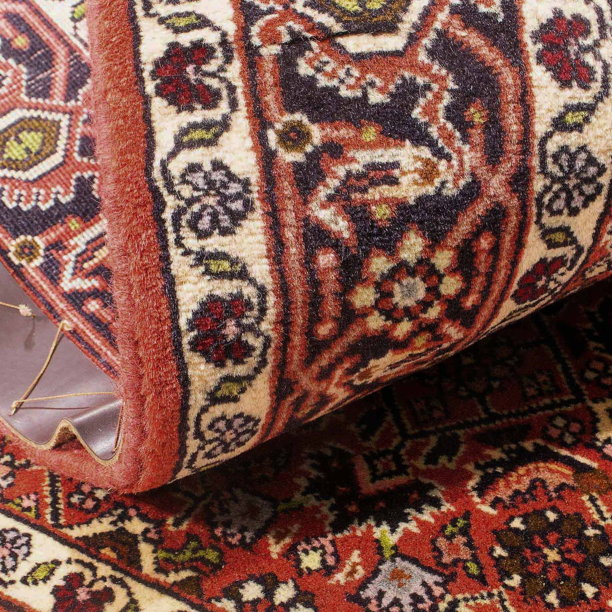 Dywan perski - Bijar - 148 x 84 cm - czerwony