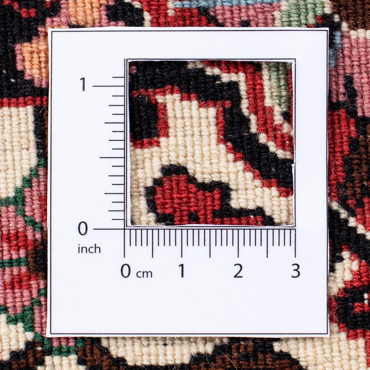 Dywan perski - Bijar - 298 x 258 cm - czerwony