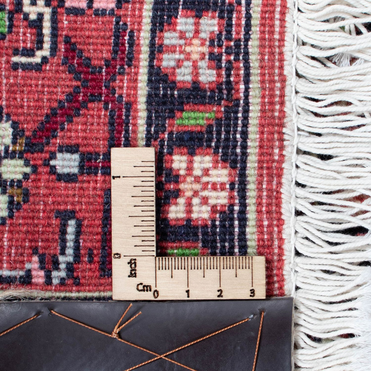 Biegacz Dywan perski - Bijar - 308 x 81 cm - czerwony