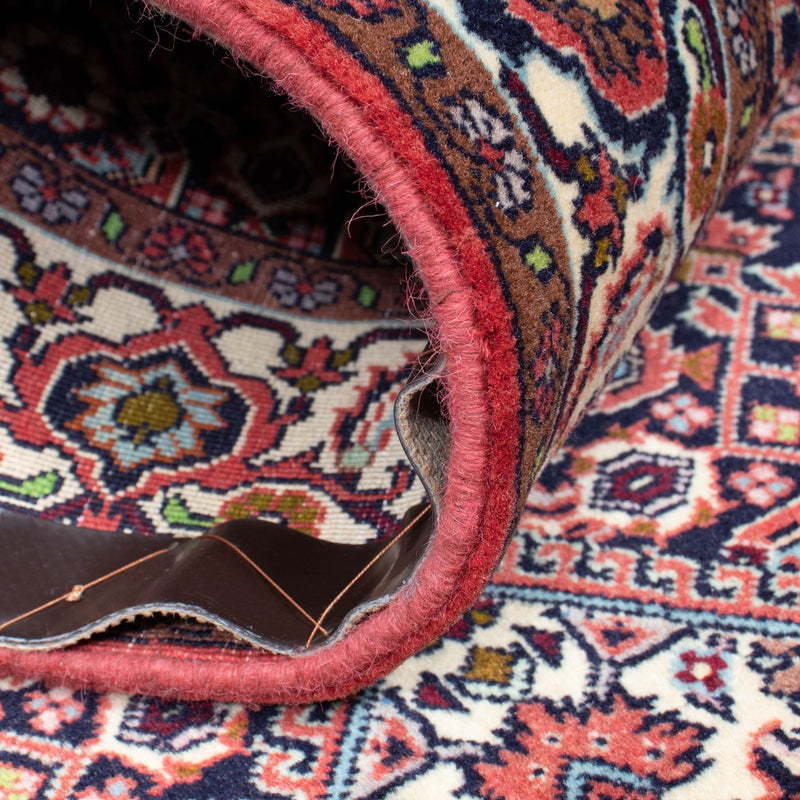 Biegacz Dywan perski - Bijar - 258 x 83 cm - jasna czerwień