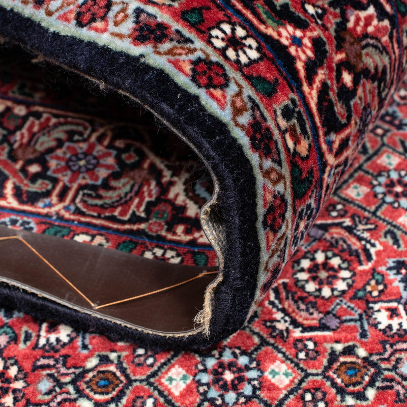 Dywan perski - Bijar - 200 x 131 cm - ciemnoniebieski