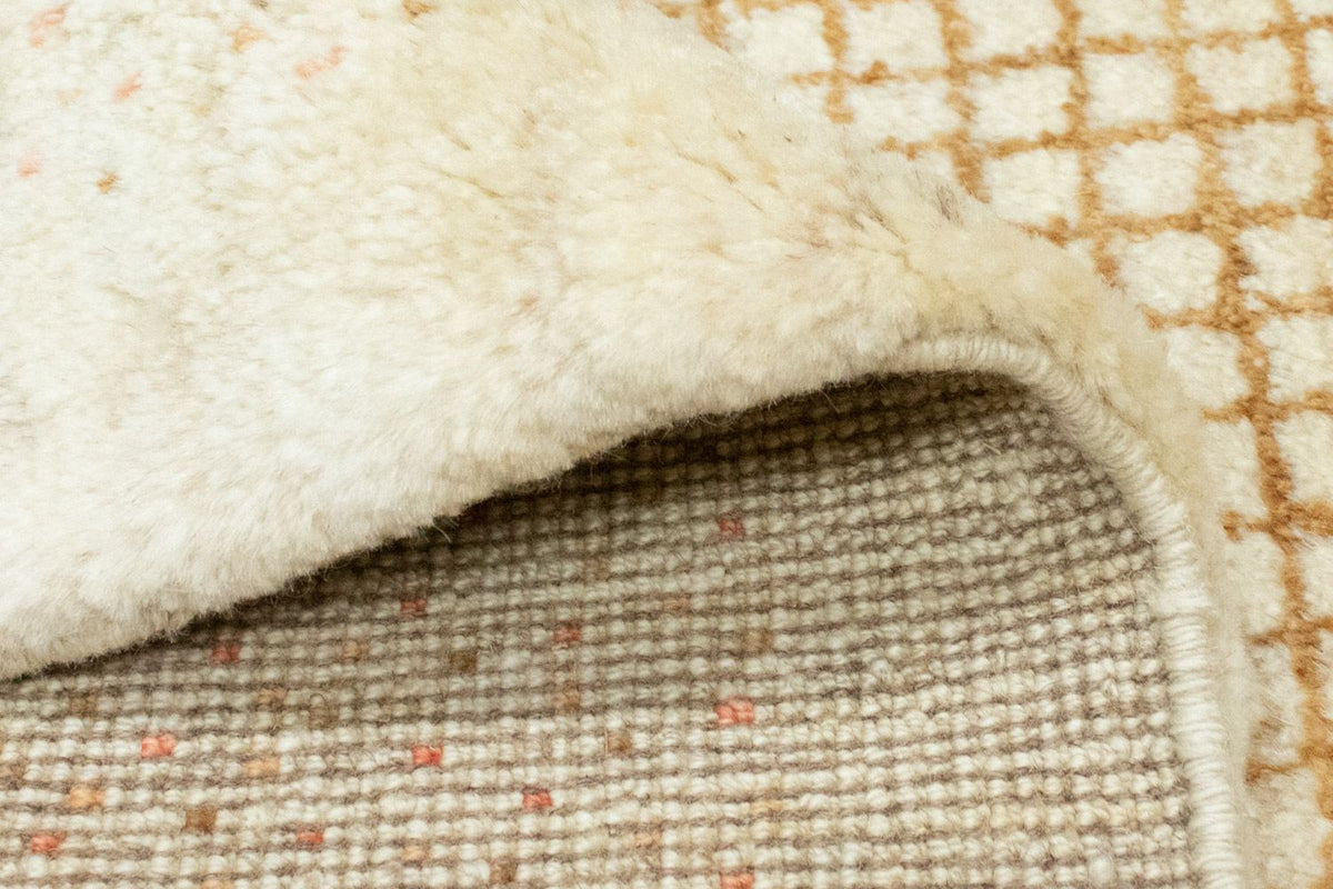 Dywan Gabbeh - Loribaft Perski - 182 x 123 cm - beżowy