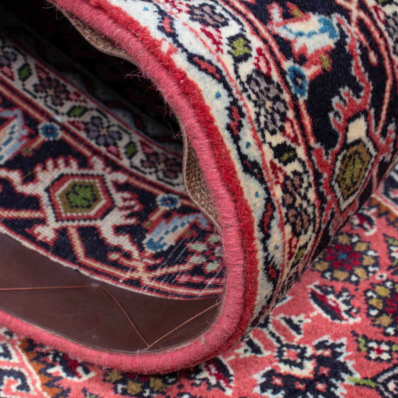 Biegacz Dywan perski - Bijar - 257 x 82 cm - jasna czerwień