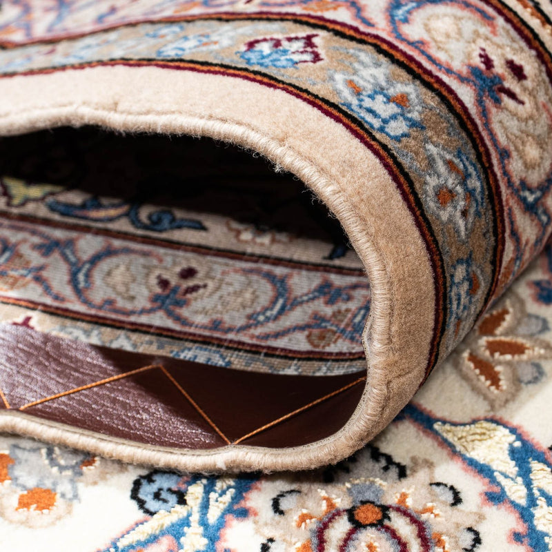 Dywan perski - Isfahan - Premium - 229 x 150 cm - beżowy