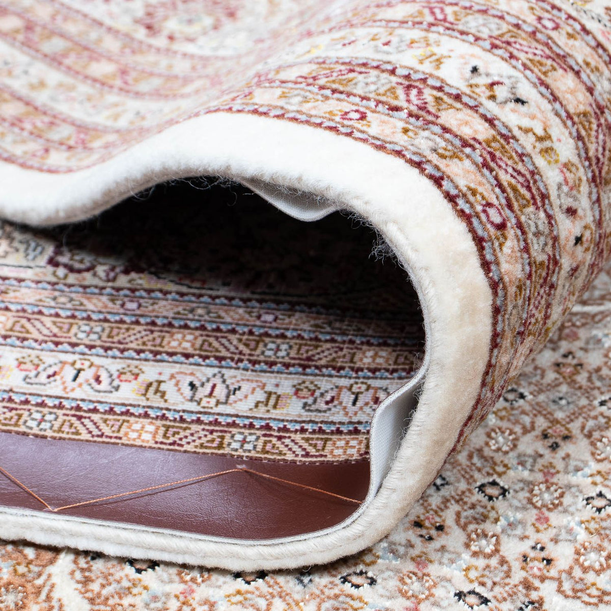 Dywan perski - Tabriz - 355 x 248 cm - jasnobrązowy