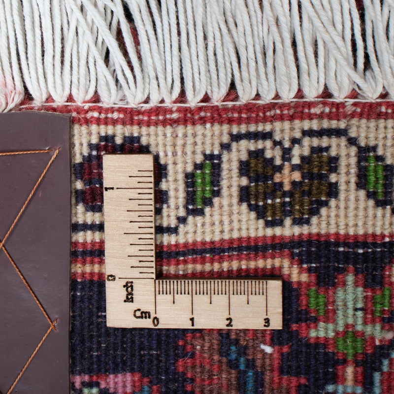 Biegacz Dywan perski - Bijar - 294 x 84 cm - ciemna czerwień