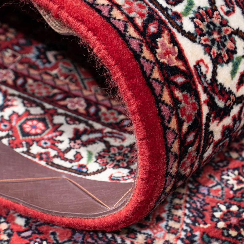 Biegacz Dywan perski - Bijar - 264 x 72 cm - czerwony