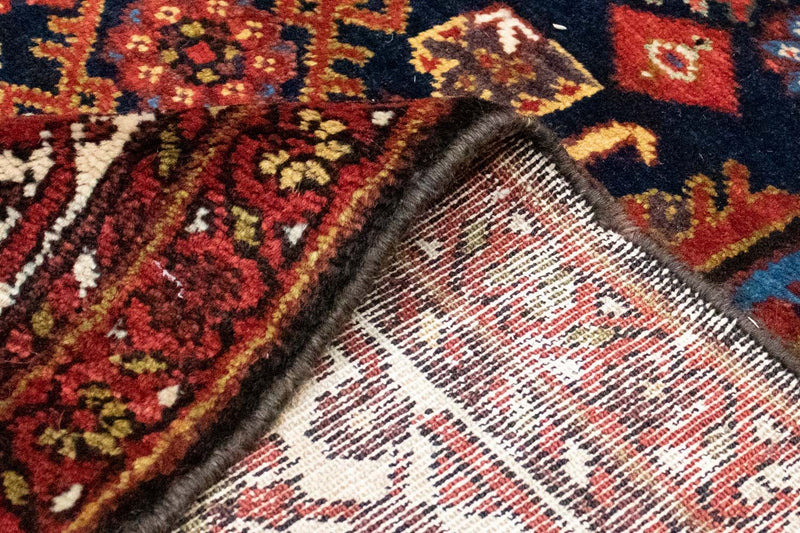 Perski dywan - Nomadyczny - 194 x 126 cm - ciemnoniebieski