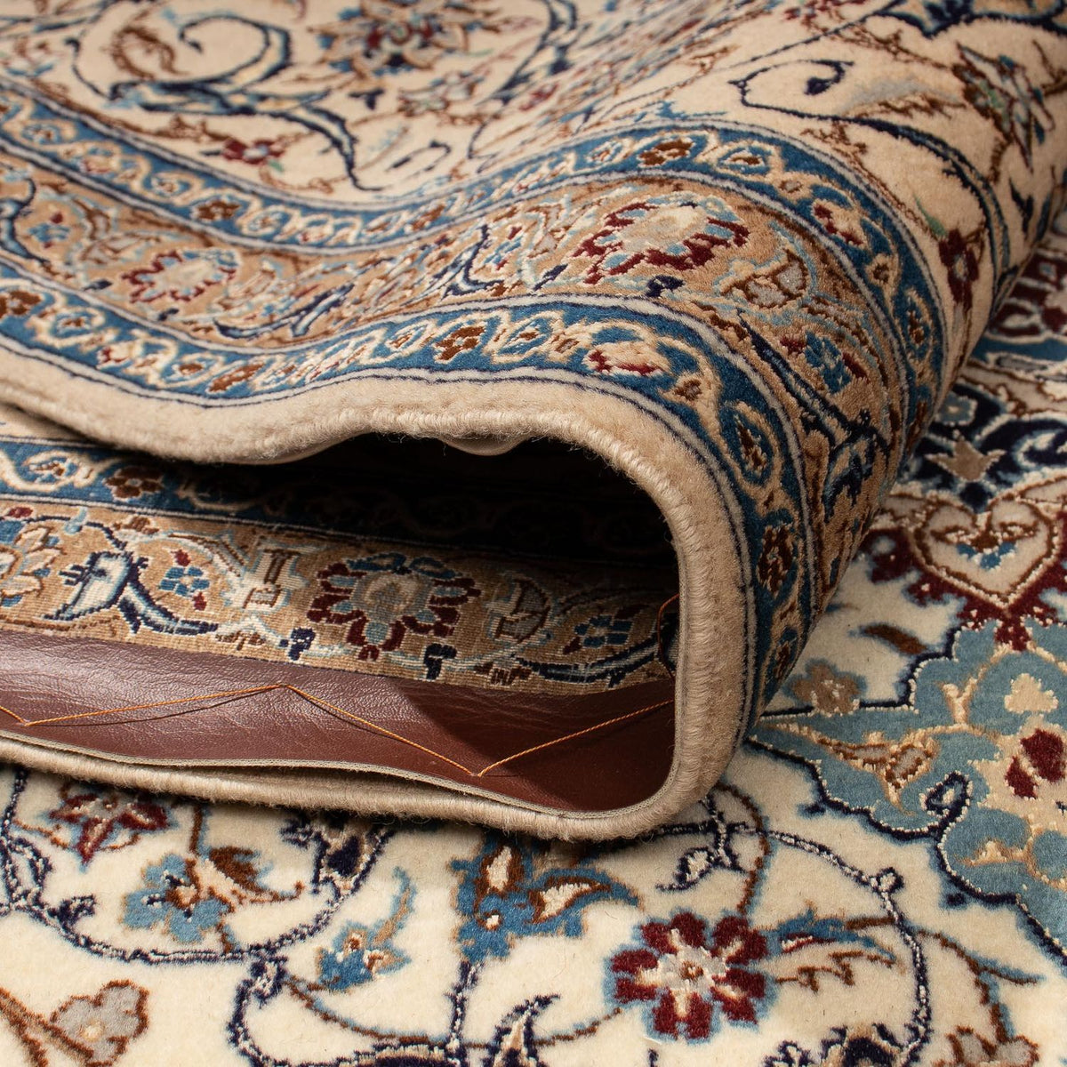 Dywan perski - Nain - Premium - 310 x 210 cm - beżowy