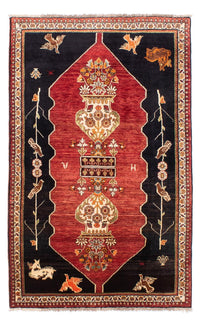 Perski dywan - Nomadyczny - 202 x 127 cm - ciemnoniebieski