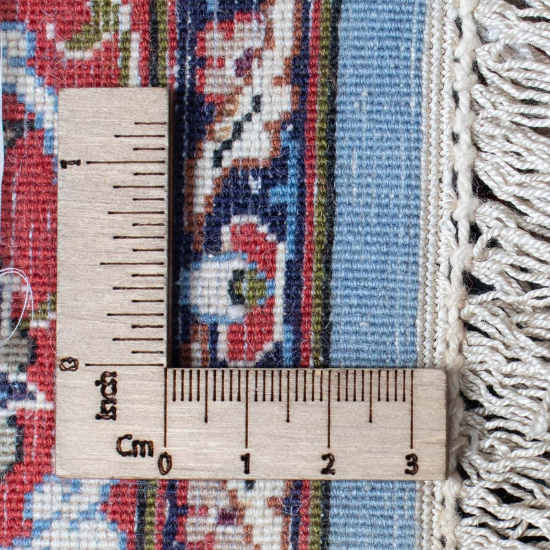 Biegacz Dywan perski - Isfahan - Premium - 438 x 80 cm - fioletowy