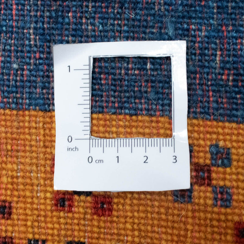 Biegacz Dywan Gabbeh - Loribaft Perski - 214 x 88 cm - wielokolorowy