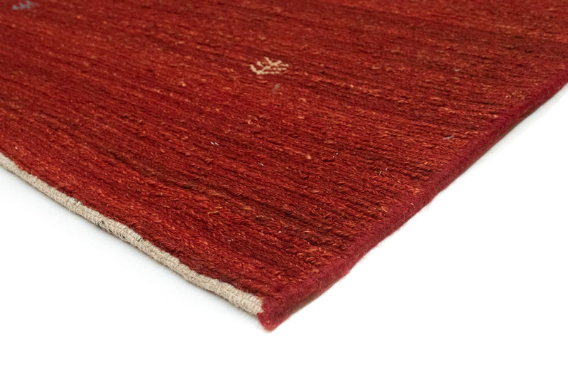 Dywan Gabbeh - perski - 189 x 152 cm - czerwony