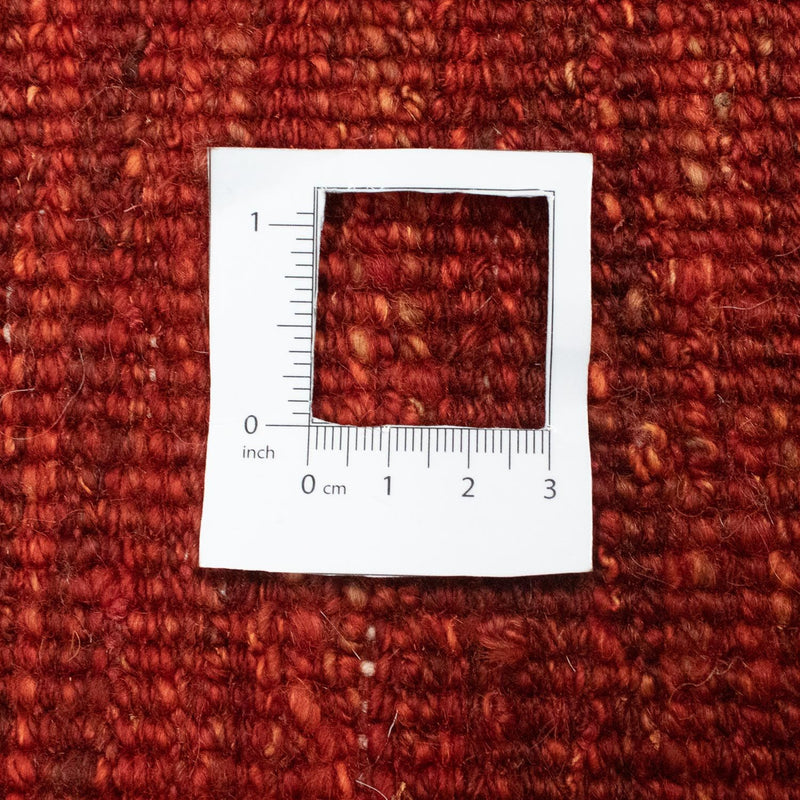 Dywan Gabbeh - perski - 189 x 152 cm - czerwony