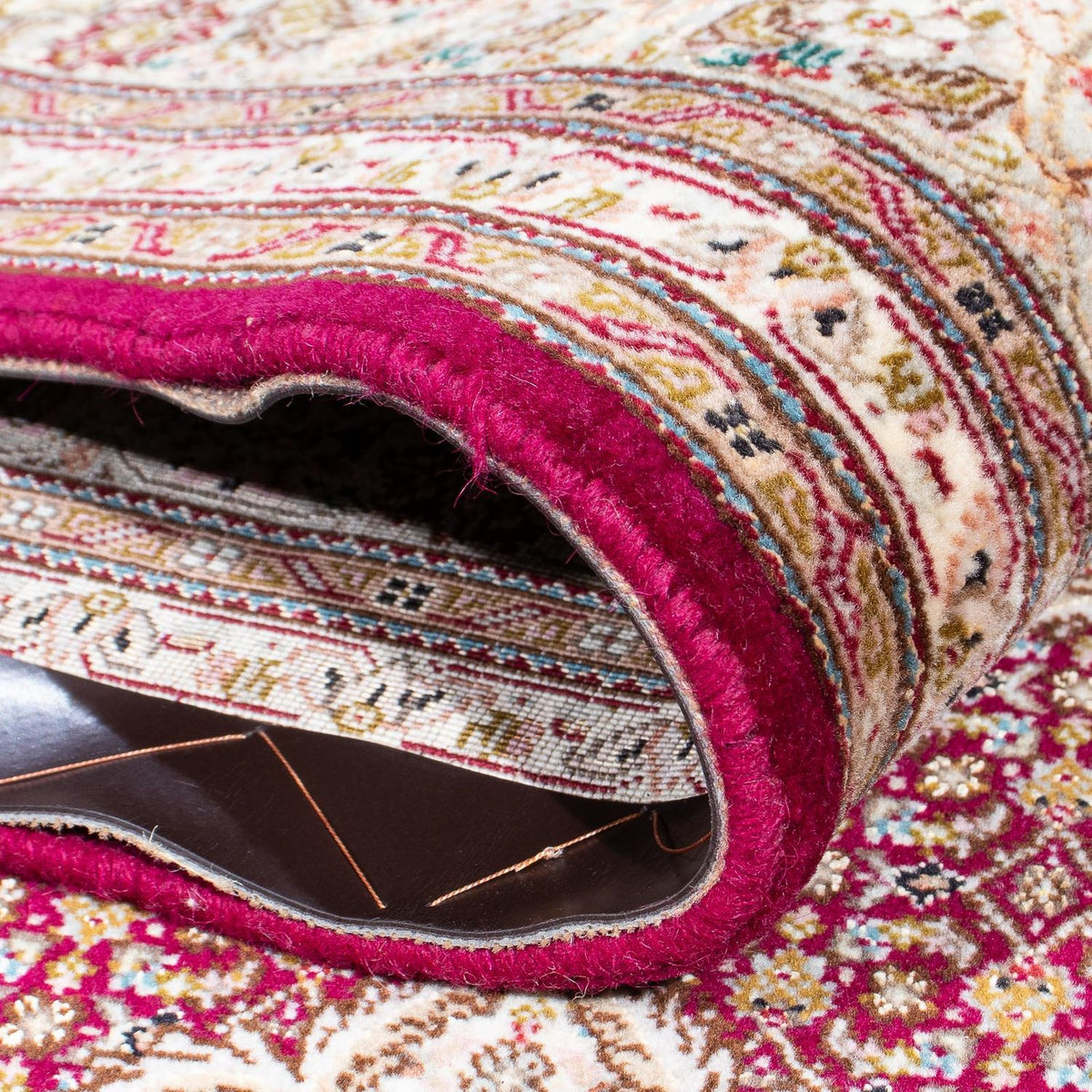 Dywan perski - Tabriz - 308 x 200 cm - ciemna czerwień