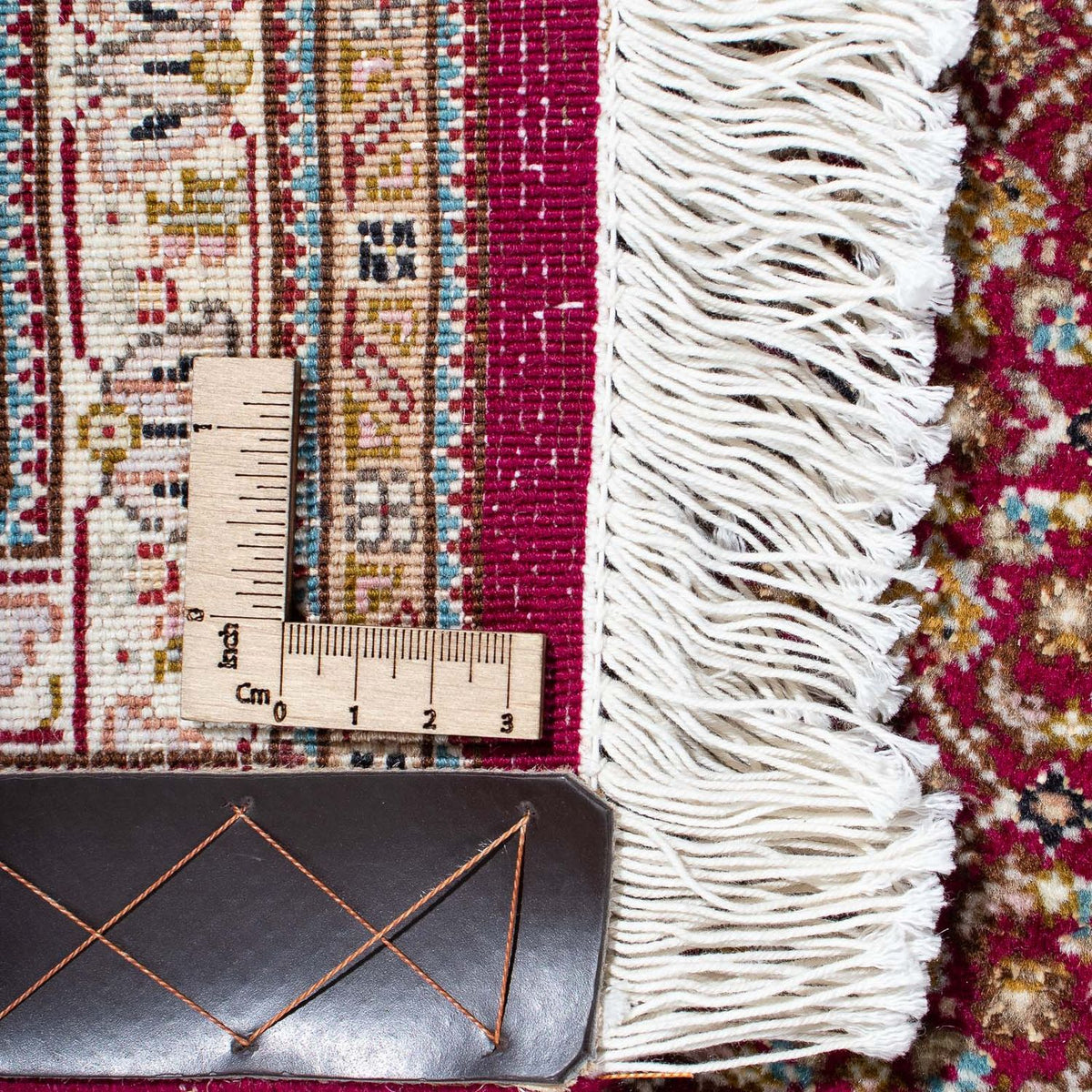 Dywan perski - Tabriz - 308 x 200 cm - ciemna czerwień