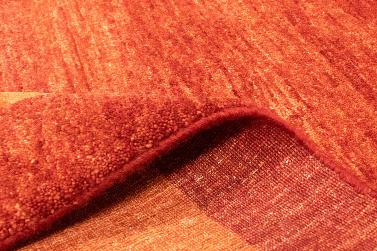 Dywan Gabbeh - perski - 233 x 175 cm - czerwony