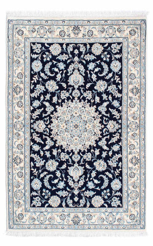 Dywan perski - Nain - Królewski - 150 x 98 cm - ciemnoniebieski