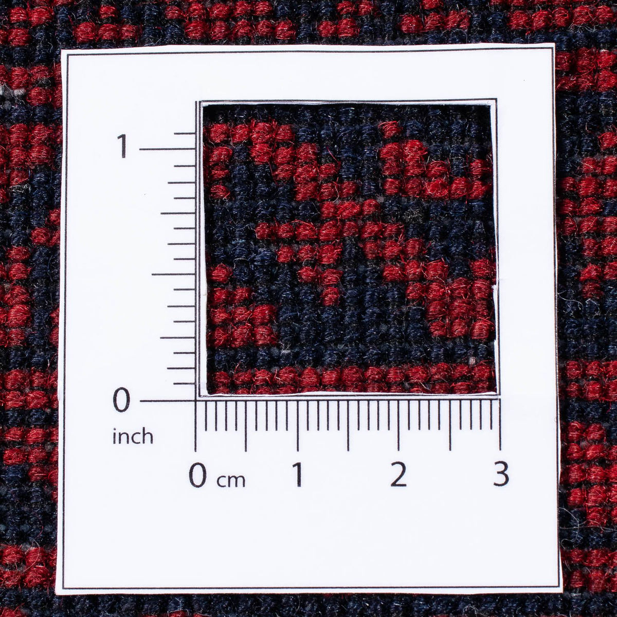 Dywan turkmeński - 248 x 163 cm - ciemna czerwień