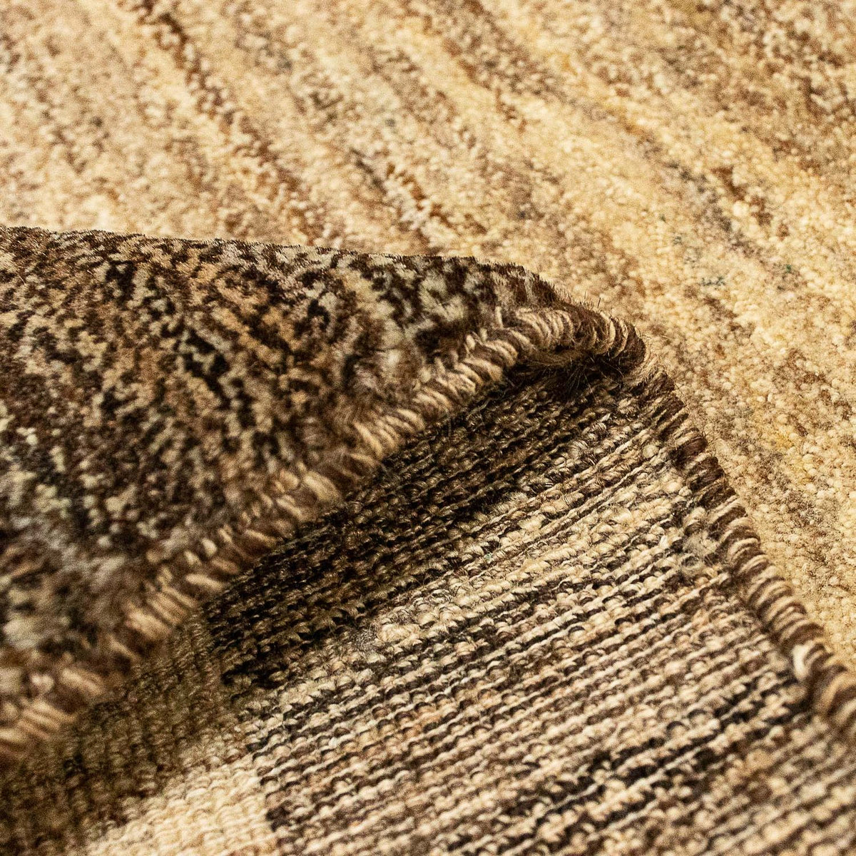 Dywan Gabbeh - Indus - 99 x 64 cm - jasnobrązowy