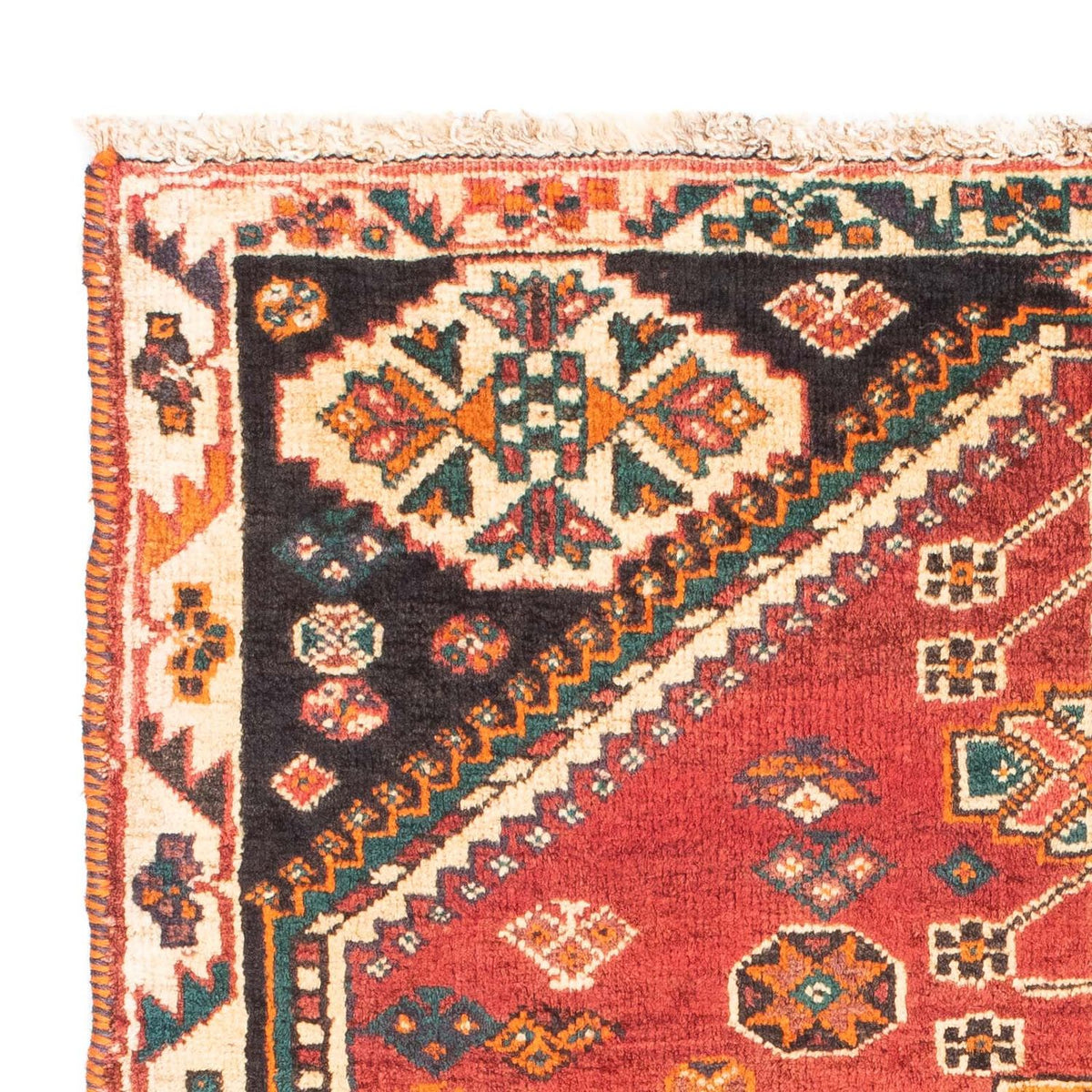 Perski dywan - Nomadyczny - 143 x 103 cm - czerwony