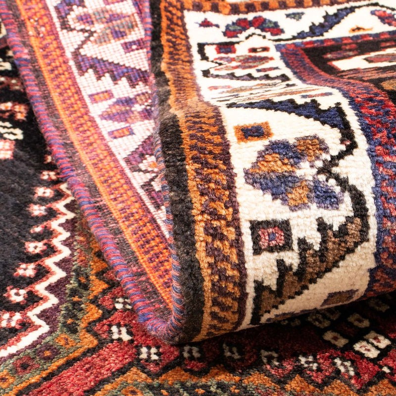 Perski dywan - Nomadyczny - 154 x 104 cm - czerwony